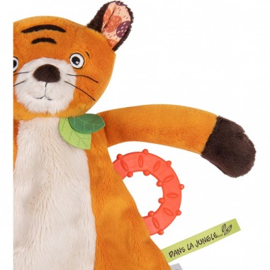 Doudou Tiho le tigre Dans la jungle - Moulin Roty