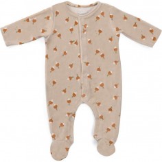 Pyjama velours 12 mois radis Trois petits lapins - Moulin Roty