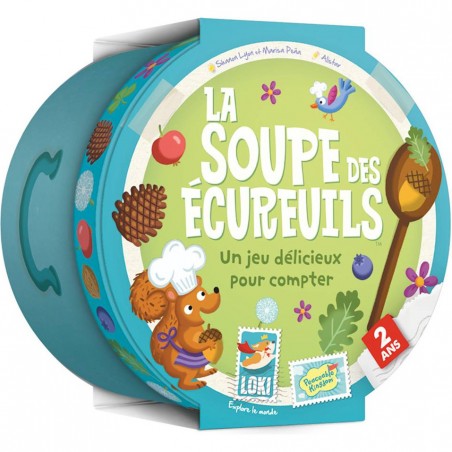 La Soupe des Écureuils - Jeu de Société 2 Ans - Iello
