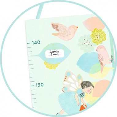 Toise Printemps - Djeco - Décoration chambre - Little Big Room