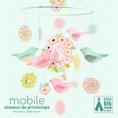 Mobile Oiseaux de printemps - Little Big Room By Djeco