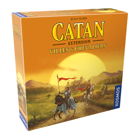 Extension Catan Villes et Chevaliers - Asmodée - Cosmos