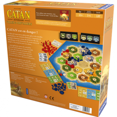 Extension Catan Villes et Chevaliers - Asmodée - Cosmos