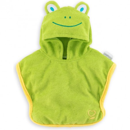 Cape de bain grenouille pour poupon 30 cm - Corolle