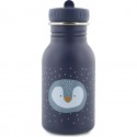 Gourde HABA Pingouin - Pour Enfants - Large Ouverture - Bouchon Pratique - Sangle Amovible - Design Mignon Et Fonctionnel