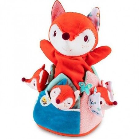 Jouet d'éveil et Marionnettes "Alice Cache Cache"