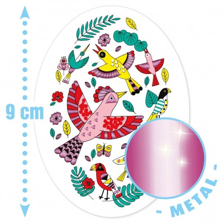 Tatouages - Birdy - Un jeu - Djeco