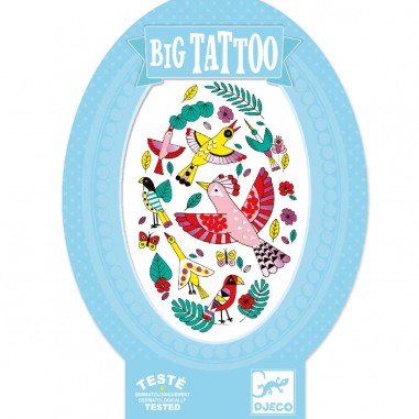Tatouages - Birdy - Un jeu - Djeco
