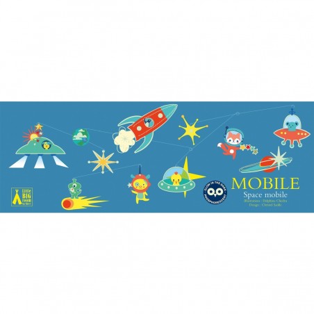 Mobile fusée de l'espace - Djeco