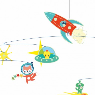 Mobile fusée de l'espace - Djeco