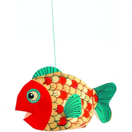 Mobile en papier : petits poissons - Djeco