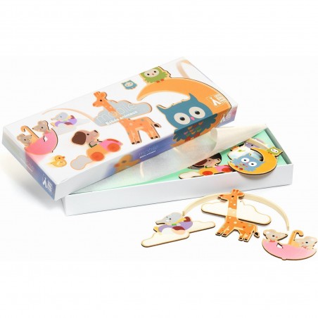 Mobile Animaux Djeco - Bébé animaux