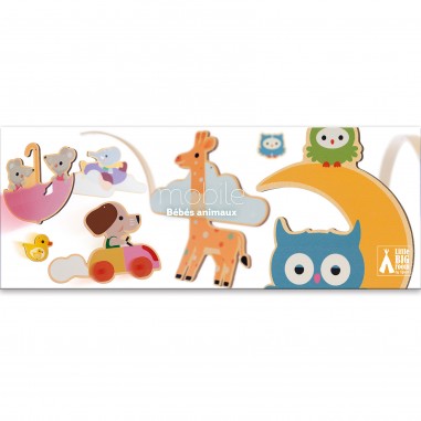 Mobile Animaux Djeco - Bébé animaux
