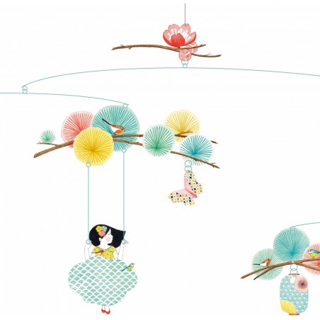 Mobile Oiseaux La Petite Reveuse - Djeco