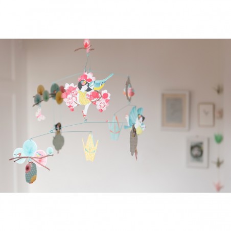 Mobile Oiseaux La Petite Reveuse - Djeco