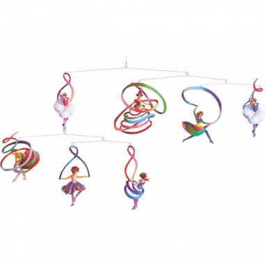 Mobile décoratif : danseuses - djeco - Little Big Room By Djeco