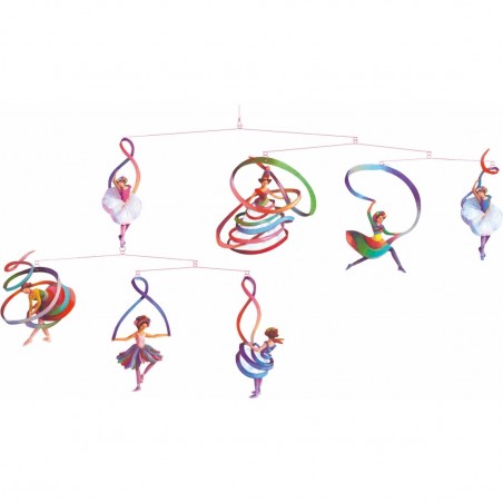 Mobile décoratif : danseuses - djeco - Little Big Room By Djeco