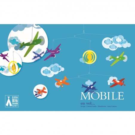 Mobile en vol - djeco - Little Big Room By Djeco