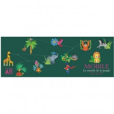Mobile Jungle - décoration Djeco - Little Big Room By Djeco