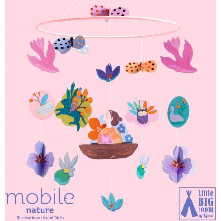 Mobile Nature - Djeco - Décoration chambre enfant - Little Big Room By Djeco