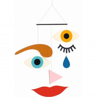 Mobile en bois : expression - djeco - Little Big Room By Djeco