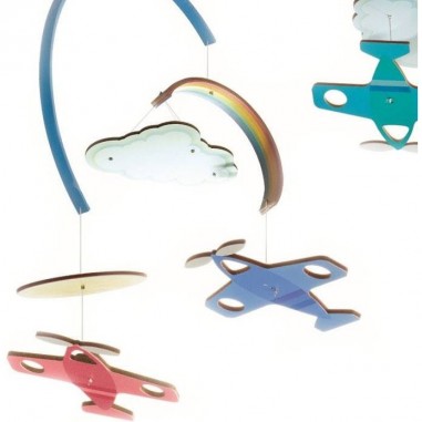 Mobile Avions - Little Big Room By Djeco