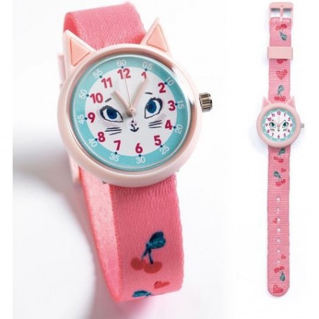 Montre Chat - Un jeu Djeco - Little Big Room By Djeco