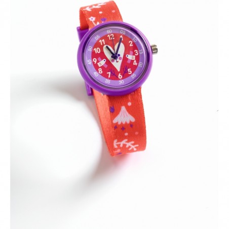 Montre pour enfant Djeco - Coeur