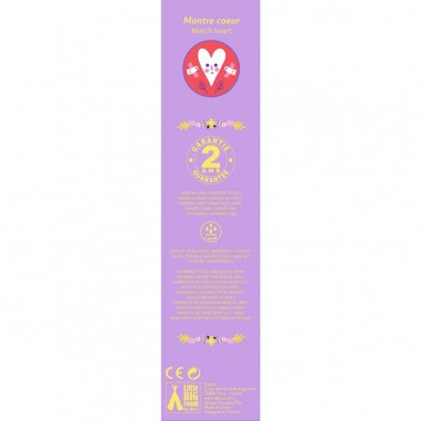 Montre pour enfant Djeco - Coeur