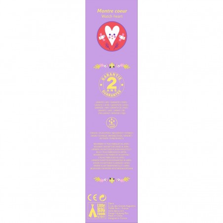 Montre pour enfant Djeco - Coeur