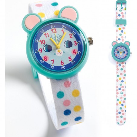 Montre pour enfant Djeco - Souris