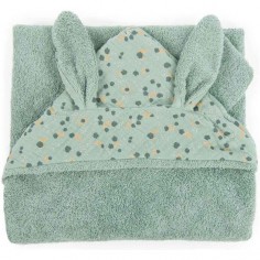 Sortie de bain sauge Trois Petits Lapins - Moulin Roty