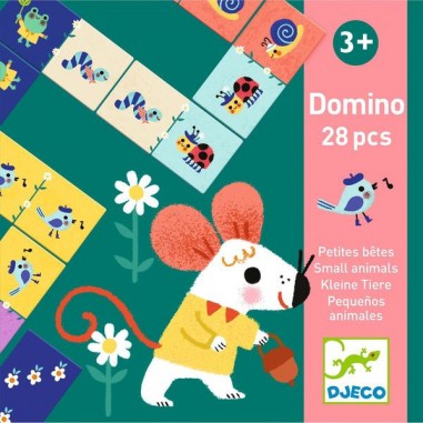 Domino Petites bêtes 28 pcs - Djeco