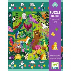 Puzzle Géant Observation Forêt 54 pcs - Djeco