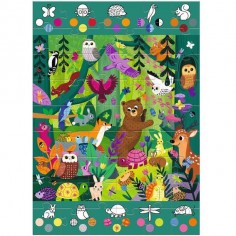 Puzzle géant Observation forêt - Djeco 2
