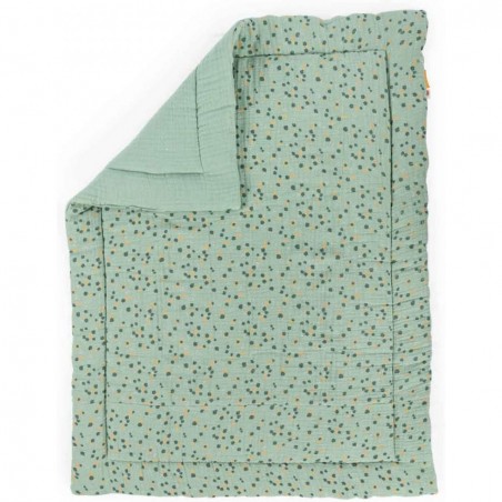 Plaid sauge Trois petits lapins - Moulin Roty