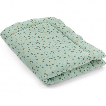 Plaid sauge Trois petits lapins - Moulin Roty