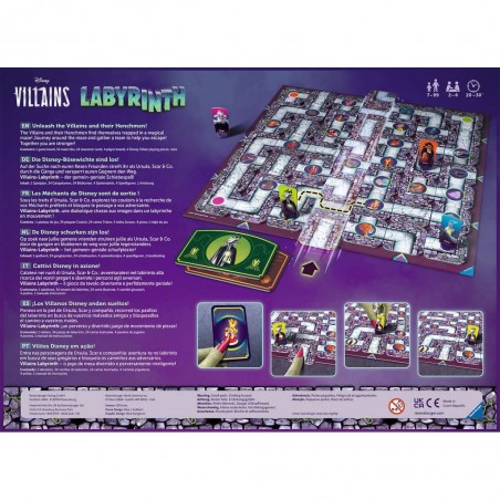 Labyrinthe Disney Villains - Jeux de société - RAVENSBURGER