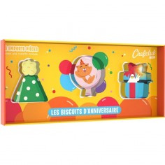 Emporte-pièces les Biscuits d'Anniversaire - Chefclub Kids