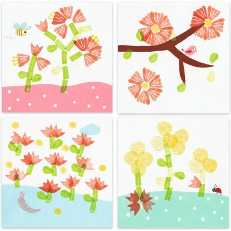 Coffret Avec des fleurs - Un jeu - Djeco