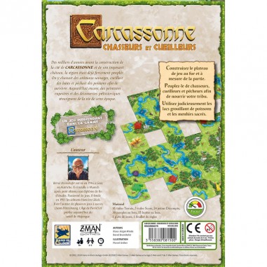 Carcassonne: Chasseurs et Cueilleurs - Jeux de société - Zman Games - Z-man Games