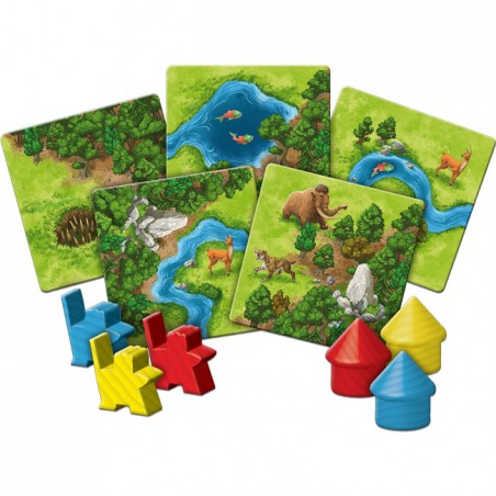 Carcassonne: Chasseurs et Cueilleurs - Jeux de société - Zman Games - Z-man Games