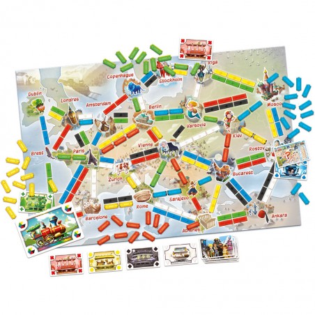 Les Aventuriers du Rail Europe: Mon Premier Voyage - Jeu de société - Days Of Wonder