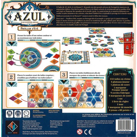 Azul - Pavillon d'Été - Jeux de société - Next Move - Plan B Games