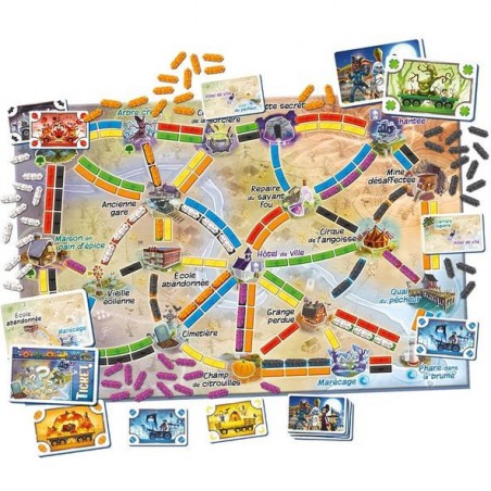 Les Aventuriers du Rail: Mon Premier Voyage - Le Train Fantôme - Jeux de société - Days Of Wonder