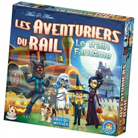 Les Aventuriers du Rail: Mon Premier Voyage - Le Train Fantôme - Jeux de société - Days Of Wonder