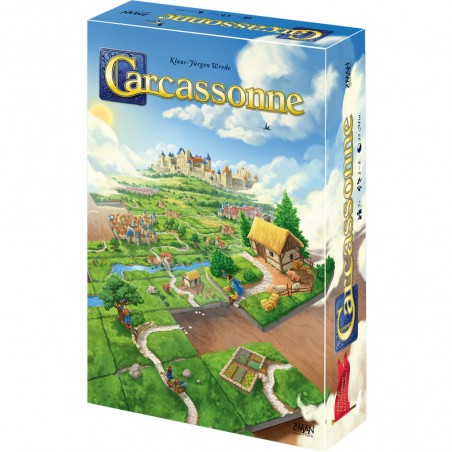Carcassonne - Jeu de société historique - Stratégie - Asmodee - Zman Games