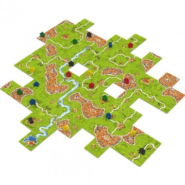 Carcassonne - Jeu de société historique - Stratégie - Asmodee - Zman Games