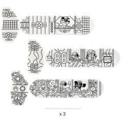 3 Avions à colorier dans le ciel - Do it Yourself - Djeco 2