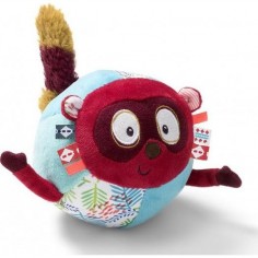 Balle d'éveil souple Georges le Lémurien